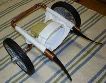 Jak zrobić wózek inwalidzki dla królika